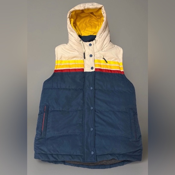 Yocolorado Other - VTG Yo Colorado Epic Fader Puffer Vest Unisex SZ L Hooded